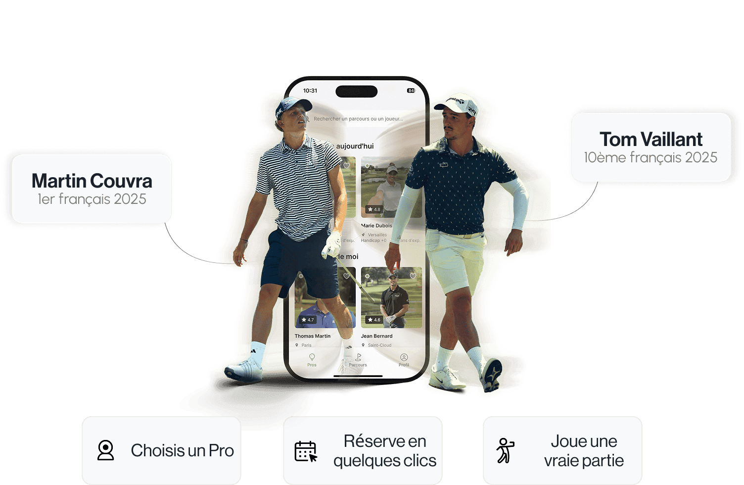 Nos ambassadeurs Eagle - Martin Couvra et Tom Vaillant